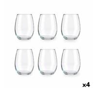 Set di Bicchieri Pasabahce Amber Trasparente Vetro 350 ml [4 Unità]