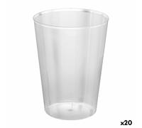 Set di bicchieri riutilizzabili Algon Sidro Trasparente 10 Pezzi 480 ml [20 U