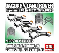 Set Di Bielle E Cuscinetti STD Motore Land Rover Jaguar 2.0D 204DTA Twin Turbo