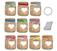 Set di biglietti di San per bambini e adulti, biglietti di San dal design creativo per familiari, partner romantici, amici e scambi scolastici, note d'amore divertenti e festive
