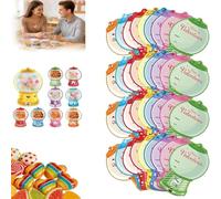 Set di biglietti di San Valentino con cupole in plastica, 18/36 pezzi, porta dolcetti fai da te per bambini, scambio scolastico, macchina per gomme da masticare per coppie e famiglie, regalo per feste