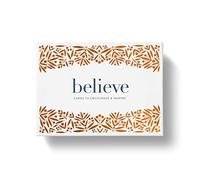 Set di biglietti per appunti "Believe Box" (lingua italiana non garantita), 12 biglietti vuoti (3 ciascuno dei 4 disegni) con buste stampate.