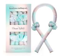 Set di bigodini in raso senza calore, per ricci, bigodini senza calore e bigodini a caldo, per dormire nell'asta arricciacapelli (Nebulosa dei sogni)