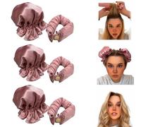 Set di bigodini per capelli senza calore in raso, per ricci senza calore, con cuffia per capelli, bigodini senza calore per capelli lunghi, set per arricciare i capelli per dormire durante la notte,