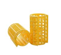 Set di bigodini senza calore in plastica, rulli termici, strumenti for lo styling dei riccioli 14/8/12/10/6 pezzi(6Pcs 3.6CM-random)