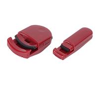 Set di Bigodino per Ciglia Ampio e Parziale - Strumento di Arricciacapelli Portatile per Ciglia Rosa con Design Ergonomico e Silicone Elevato (rosso)