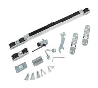 Set Di Binari Con Gancio For Respingenti A Due Vie | Modello HB-228, for cucina, porta in legno, smorzamento idraulico, scorrimento silenzioso, apertura superiore