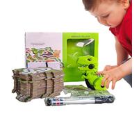 Set di binari del racer puzzle, set di binari per auto per bambini con racer puzzle - Set di giocattoli per tracce di dinosauro | Giocattoli educativi sensoriali per 3 4 5 6 ragazzi per bambini di 7 a