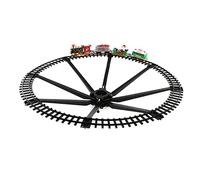 Set di binari ferroviari di Natale Retrò Elettrico Carrello Locomotiva Giocattolo Per Bambini Elettrico Educazione Precoce Giocattoli Musicali Per Intorno All'Albero Decorazioni Corte Decorazioni