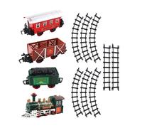Set di binari ferroviari per giocattoli ferroviari elettrici per bambini 3 4