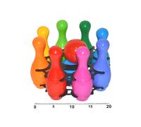 Set di birilli di plastica 8 pezzi