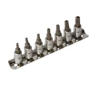 Laser Tools Antimanomissione Stella 5-Sided Presa Set Punte 0.6cmD 7pc 3389