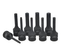 Set Di Bit A Bussola Impact Ribe Laser 1/2"D 9 Pezzi 7806