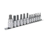 Set Di Bit A Bussola Sealey TRX-Star 12 Pezzi 1/4", 3/8" E 1/2" Sq Drive AK6213