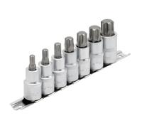 Set Di Bit A Bussola Torx Star Plus Draper 1/2" Sq Dr 55Mm 7 Pezzi 16341