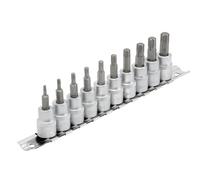 Set Di Bit A Bussola Torx Star Plus Draper 3/8" Sq Dr 48Mm 10 Pezzi 16339