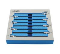 Set Di Bit A Bussole A Stella Extra Lungo Laser 3/8"D 8 Pezzi 7356