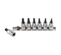 Laser Tools Estremità Sferica Esagonale Presa Set di Punte 1cmD 7pc 2179