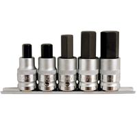 Set Di Bit A Esagono Per Chiave A Brugola 1/2"D 5 Pezzi 2197