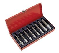 Set Di Bit A Esagono Sealey 8 Pezzi 1/2" Sq Drive Metri AK9310