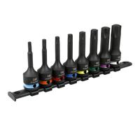 Set Di Chiavi A Bussola Impact TRX-Star Sealey 8 Pezzi 1/2"Sq Drive AK56002