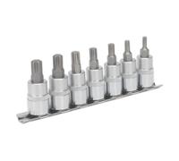 Set Di Bit A Incastro Ribe 7 Pezzi 3/8" Sq Drive 50mm | AK6232 Sealey Nuovo