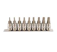 Set Di Bit A Incastro Torx Plus 3/8"D 9 Pezzi 5213