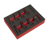 Set Di Bit A Incastro TRX-Star Sealey 8 Pezzi 3/8" Sq Drive AK5621