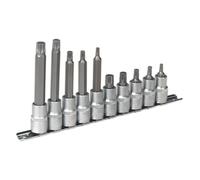 Set Di Bit A Spline 10 Pezzi 1/2" Sq Drive - Sealey AK6215 Nuovo