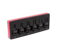 Set Di Bit A Spline Per Chiave A Impatto Sealey 6 Pezzi 1/2" Sq Drive AK5608