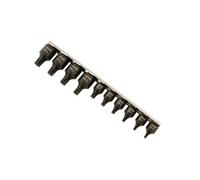 Set Di Bit A Stella A Basso Profilo Laser 1/4"D, 3/8"D 10pc 5664