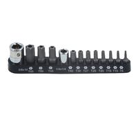 Set Di Bit A Stella Tamperproof Laser 13 Pezzi 5514