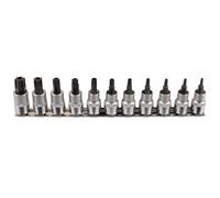 Set Di Bit A Stella Tamperproof Laser 3/8"D 11pc 6068