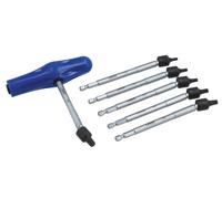 Laser Tools Snodo Universale Set Punte a Stella 6pc 8219