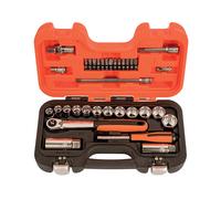 Set Di Bit Accessori Bahco Metric Da 34 Pezzi In Scatola 3/8"