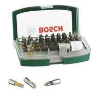 Set di bit Bosch per avvitatura e montaggio 32 pz Trasparente