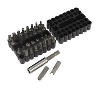 Set Di Bit Di Sicurezza E Adattatore Magnetico Sealey 33 Pezzi AK614