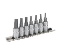 Set Di Bit Di Sicurezza Sealey TRX-TS 7 Pezzi 1/4" Sq Drive SX106