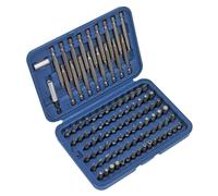 Set Di Bit Di Sicurezza/Utensili Elettrici Sealey 99 Pezzi Lunghi E Corti AK2099