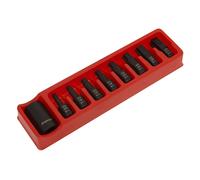 Set Di Bit E Supporto Sealey TRX-Star 9 Pezzi 1/2" Sq Drive AK5610
