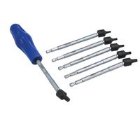 Set Di Bit Esagonali Universali 6 Pezzi Laser 8218