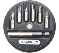 Set Di Bit Inserto Stanley 1-68-737 Phillips/Slotted/Pozidriv 7 Pezzi
