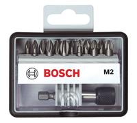 Set Di Bit Per Cacciavite Phillips + Pozi Extra Duro Bosch 12+1
