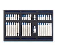 Set Di Bit Per Screwdriver Draper In Cassetto EVA 1/4 (40 Pezzi) 63515
