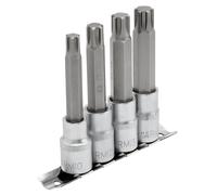 Set Di Bit Ribe Draper 1/2" Sq Dr 4 Pezzi 100Mm Taglia 10 A 14 - 16345