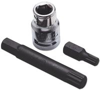 Set Di Bit Spline 3 Pezzi Laser 0329