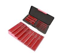 Set di blocchetti di misura da 8 pezzi, set di misuratori di altezza in alluminio, barre di precisione for barre di installazione, misuratore for blocchetti di prova, strumento di misurazione