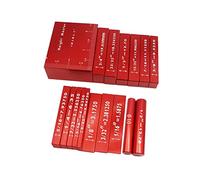 Set di blocchetti di riscontro 17 pz Blocchi di Installazione Calibro di Altezza Set Barre di Installazione di Precisione In Alluminio for Router E Seghe Da Tavolo Accessori 1/16 "La Lavorazione Del L