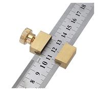 Set di blocchetti di riscontro, Localizzatore di tracciatori ad angolo in ottone Localizzatore di blocchi di posizionamento for carpenteria Strumenti for la lavorazione del legno Calibro universale fi