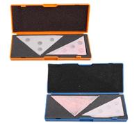 Set di blocchi angolari di grado industriale Strumento per macchinista 30-60-90 gradi e 45-45-90 gradi Fresatura Strumento di misurazione Misuratore di terra Strumenti di misurazione Machinist Set di